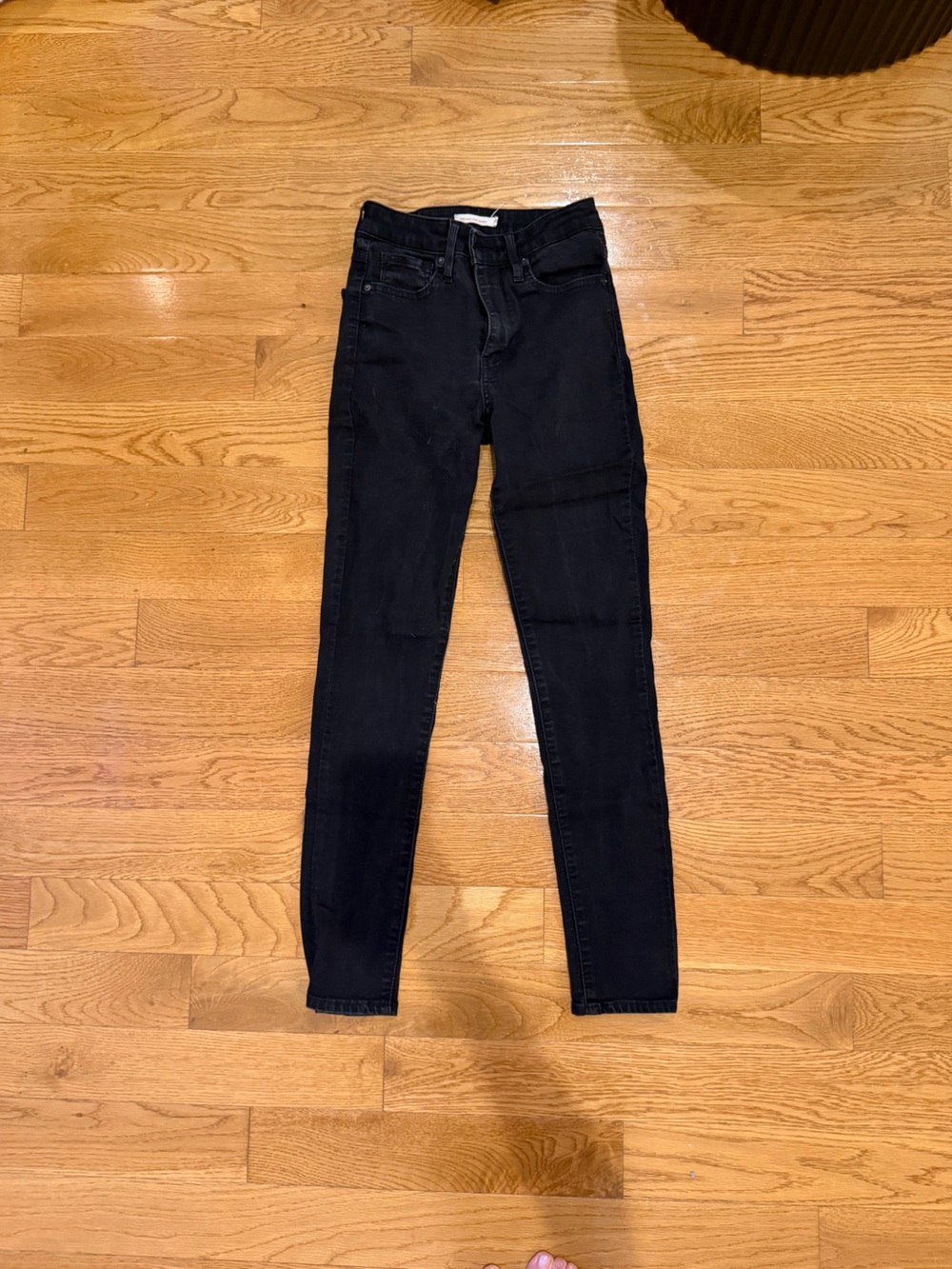 Levi's Black High-Rise Skinny Jeans